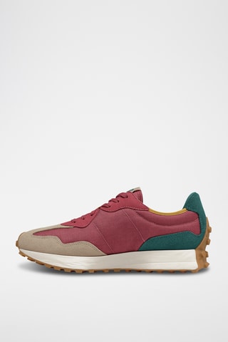 Nubuck Sneakers 327 - Roze en Beige - New Balance