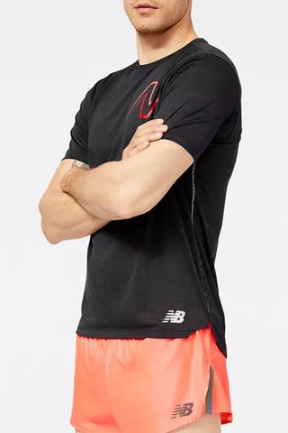 Hardloopshirt - Zwart - New Balance