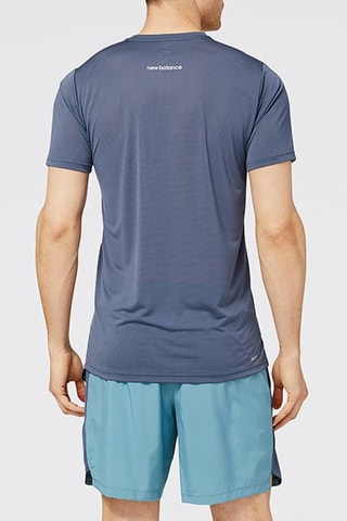 T-shirt Accelerate - Grijs - New Balance