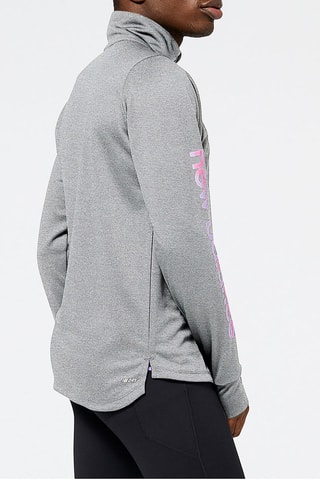Sweater All Terrain - Gemêleerd Grijs - New Balance