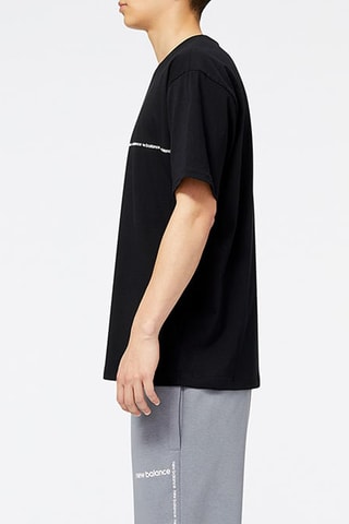 T-shirt Linear - Zwart - New Balance