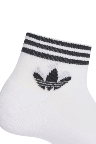 3 Paar Sokken Originals Adicolor Trefoil - Wit - Adidas