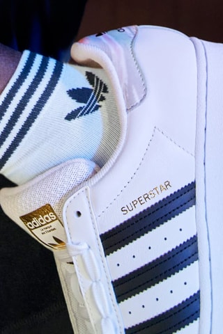 3 Paar Sokken Originals Adicolor Trefoil - Wit - Adidas