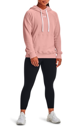Fleece Trainingssweater Rival Fleece HB - Poederroze