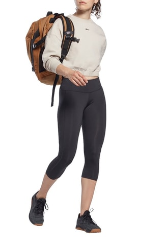 Korte Biologisch Katoenen Sweater DreamBlend - Beige