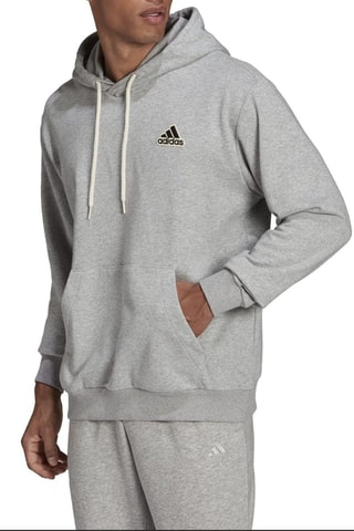 Sweater met Capuchon M FCY HD Gemêleerd Lichtgrijs