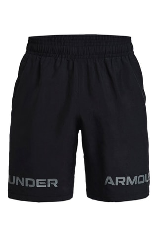 Short Woven Graphic WM Zwart
