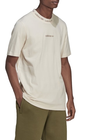 T-shirt Trefoil Linear Beige