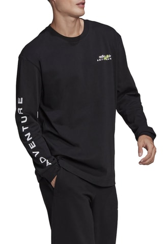 T-shirt ADV LS Tee Zwart