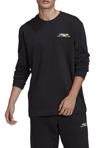 T-shirt ADV LS Tee Zwart