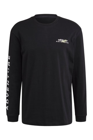 T-shirt ADV LS Tee Zwart
