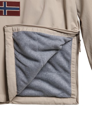 Windjack met Capuchon Rainforest Beige