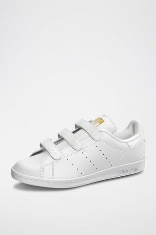 Leren Sneakers Stan Smith Wit en Goudkleurig