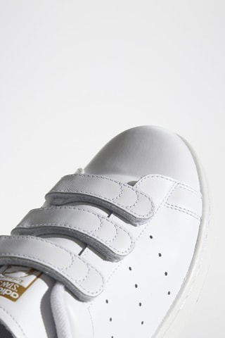 Leren Sneakers Stan Smith Wit en Goudkleurig