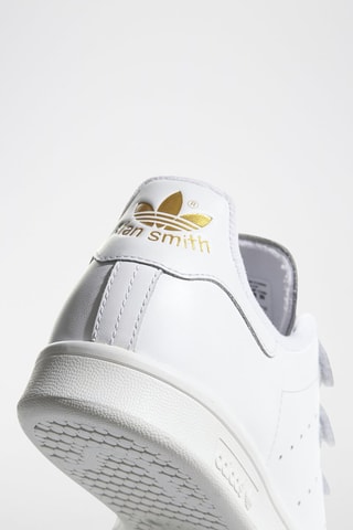 Leren Sneakers Stan Smith Wit en Goudkleurig