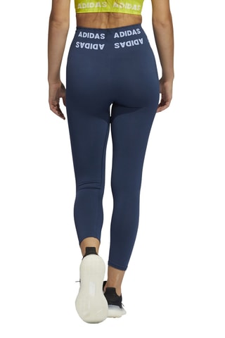 Legging Hoge Taille 78 T Marineblauw