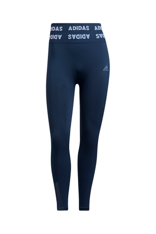 Legging Hoge Taille 78 T Marineblauw