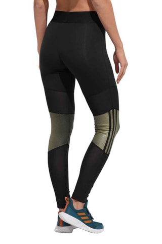 Legging ID Glam Zwart en Geel