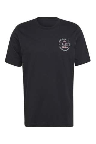 T-shirt Club Logo Tee Zwart