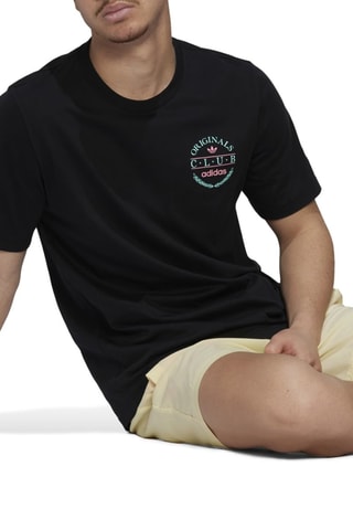 T-shirt Club Logo Tee Zwart