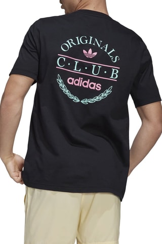 T-shirt Club Logo Tee Zwart