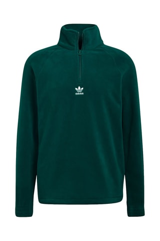 Fleece Jasje Adicolor Classics Donkergroen