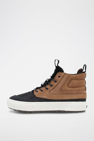 Hoge Nubuck Sneakers SK8-Hi Del Pato MTE-2 Camel en Zwart