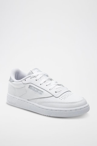Leren Sneakers Club C 85  Wit