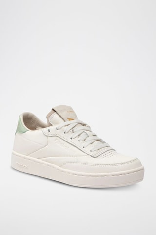 Leren Sneakers Club C Clean  Ecru