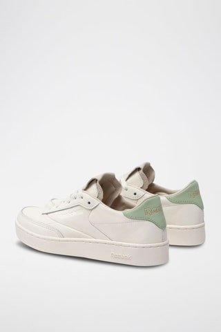 Leren Sneakers Club C Clean  Ecru