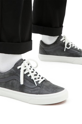 Leren Sneakers Old Skool Antraciet