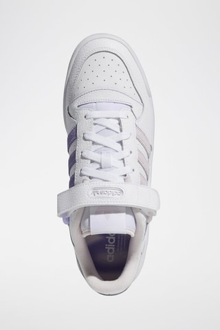 Leren Sneakers Forum Low Wit