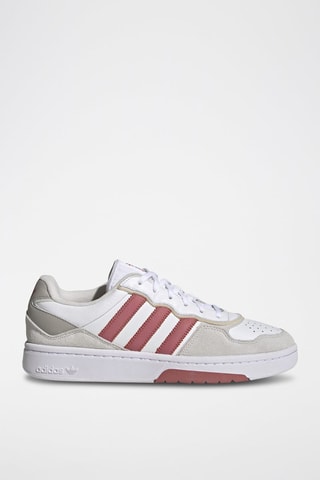 Nubuck Sneakers Courtic - Wit