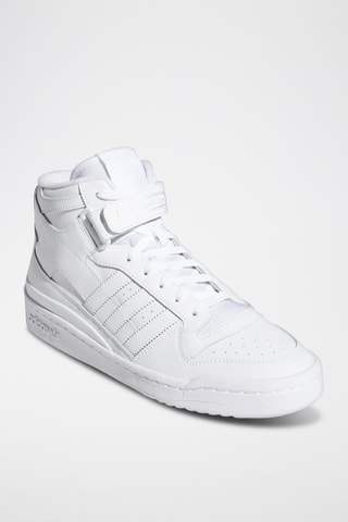 Hoge Leren Sneakers Forum - Wit