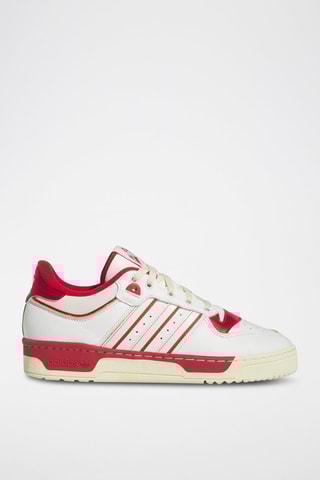 Leren Sneakers Rivalry - Wit