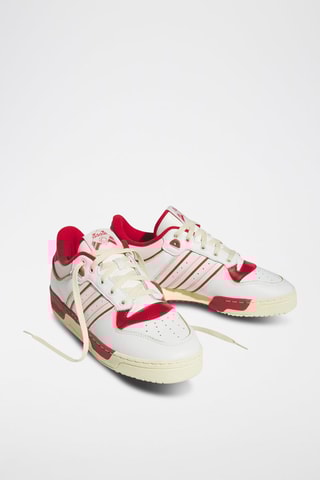 Leren Sneakers Rivalry - Wit