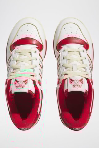 Leren Sneakers Rivalry - Wit