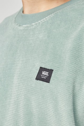 Trui Corduroy Crew Groen en Grijs