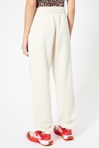Fleece Broek Pants Wit 