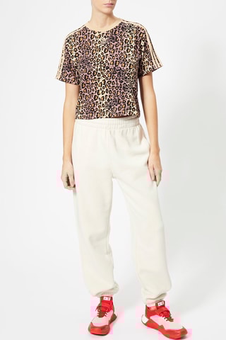 Fleece Broek Pants Wit 