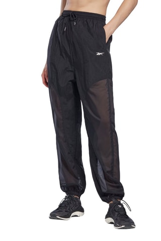 Joggingbroek Hoge Taille Opaque Woven - Zwart