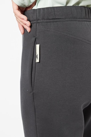 Biologisch Katoenen Joggingbroek W Sl Reg Pant - Gemêleerd Antraciet