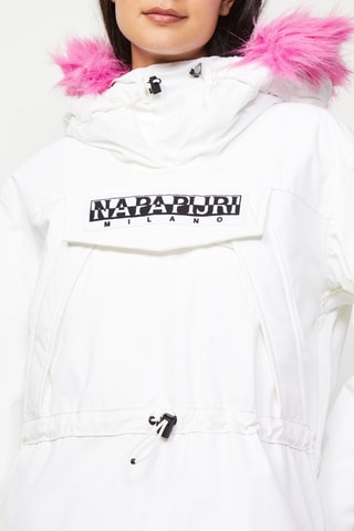 Parka met Capuchon Skidoo Fiorucci Wit