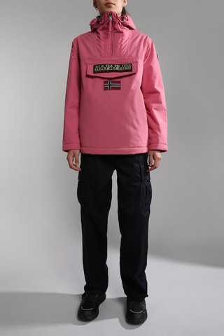 Windjack met Capuchon Rainforestwint Roze