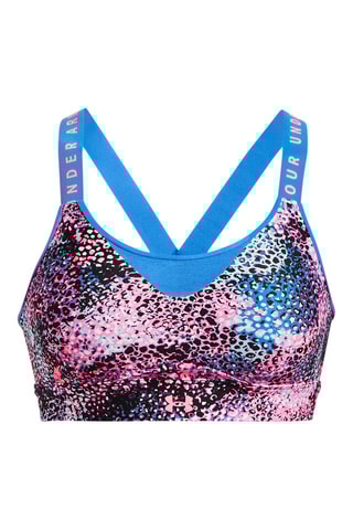 Hardloopsportbeha Infinity High Print - Lichtblauw