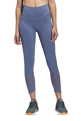 Sportlegging Hoge Taille Power Mesh - Lichtpaars