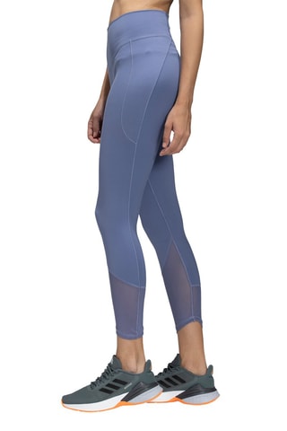 Sportlegging Hoge Taille Power Mesh - Lichtpaars