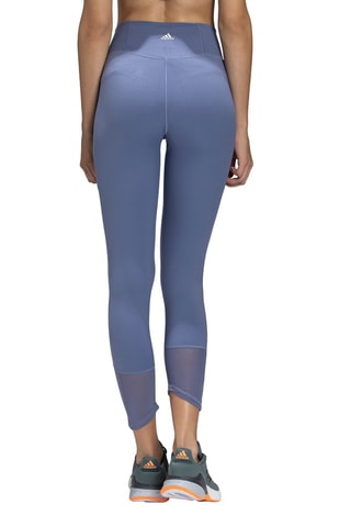 Sportlegging Hoge Taille Power Mesh - Lichtpaars