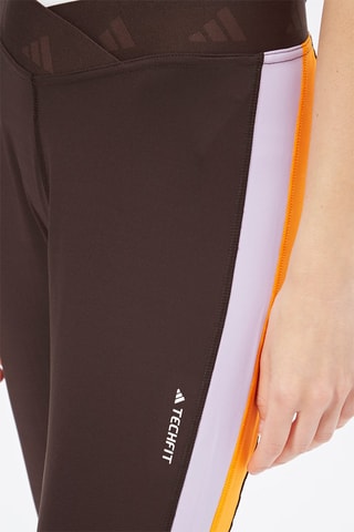 Sportlegging Hoge Taille Trn Tig Tf In - Bruin