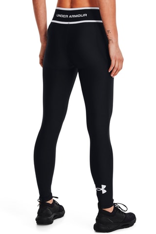 Trainingslegging Hoge Taille Armournded WB -  Zwart